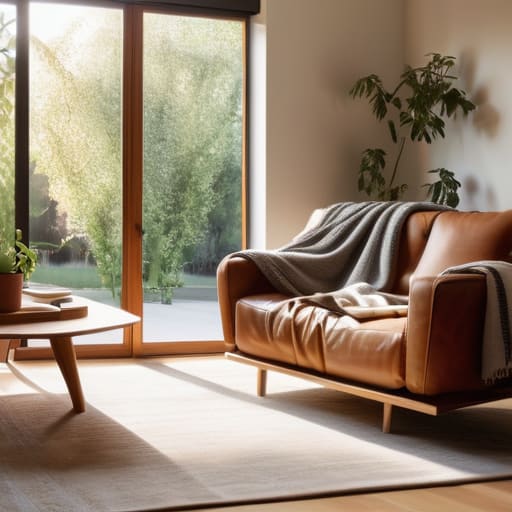 Living room layout for Finding Your Flow.