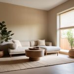 Warm minimalist home tips for cozy aesthetics.