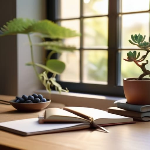 Productivity and healthy remote work tips.