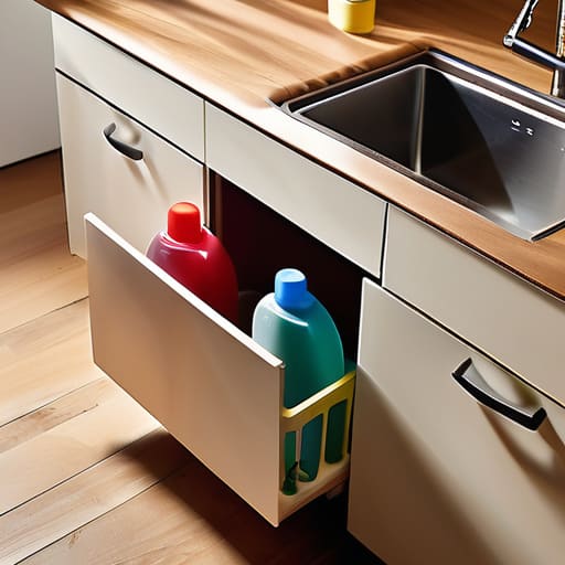 Organizing kitchen cabinets for Finding Your Flow.