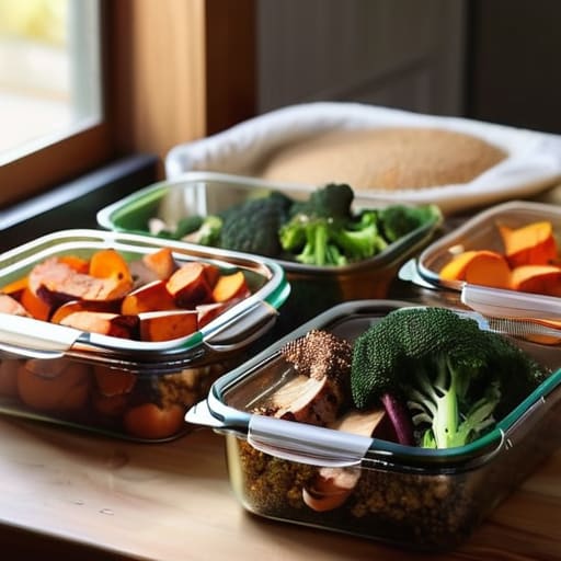 Healthy and easy meal prep ideas.